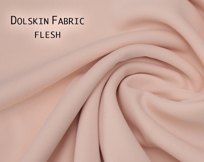 Dolskin Doll Skin Flesh Fabric Like Windsor Comfort for Soft Sculpture