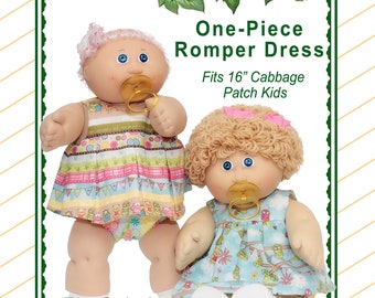 diy cabbage patch doll clothes