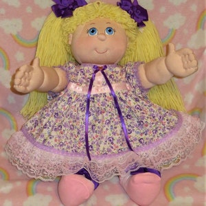 1984 Vintage 18 Soft Sculpture Cloth Doll PDF DOWNLOAD PATTERN Boy Girl Like Cabbage Patch Digital, Print, Sew Legal Size image 7