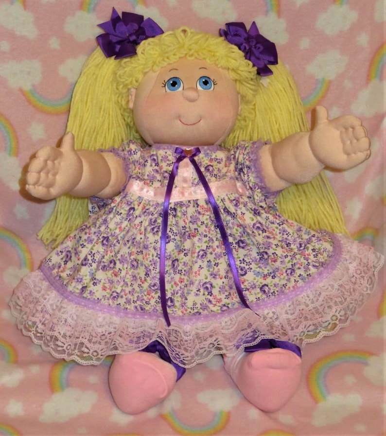 1984 Vintage 18 Soft Sculpture Cloth Doll PDF DOWNLOAD PATTERN Boy Girl Like Cabbage Patch Digital, Print, Sew Legal Size image 7