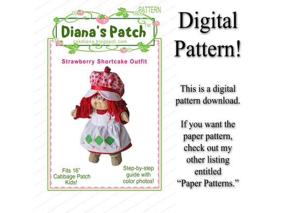 strawberry shortcake cabbage patch