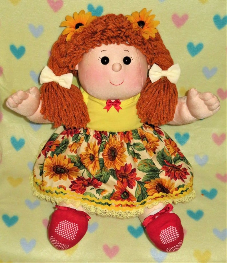 1984 Vintage 18 Soft Sculpture Cloth Doll PDF DOWNLOAD PATTERN Boy Girl Like Cabbage Patch Digital, Print, Sew Legal Size image 8