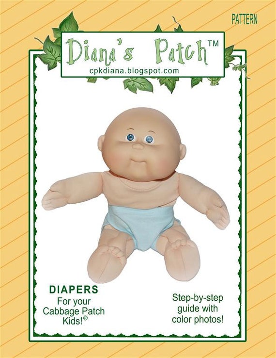 cabbage patch doll diapers