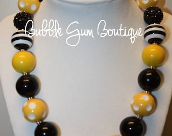 Pittsburgh Steelers Bubble Gum Necklace