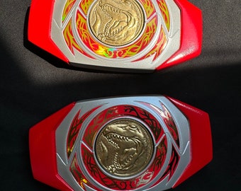 SILVER Tribal Ranger Cosplay power prop Buckle!