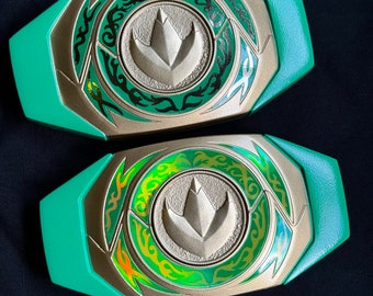 GOLD Tribal Ranger Cosplay power prop Buckle!