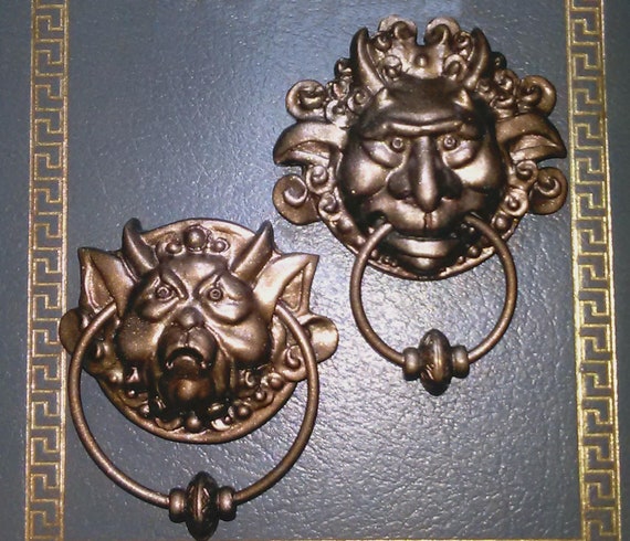 Labyrinth Door Knocker Magnet Pin Cosplay Accessory Etsy