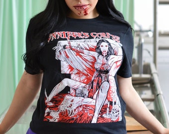 Camiseta mashup do corpo canibal da Jennifer