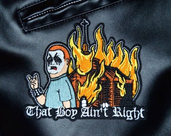 Patch de black metal Bobby Hill King of the Hill 4,5"