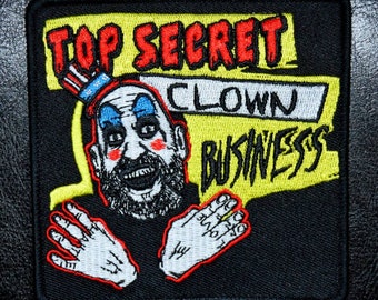 Capitão Spaulding Misfits patch bordado Horror Business Devil's Rejects Rob Zombie
