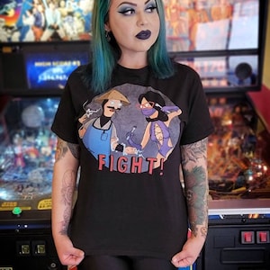 Bob&#39;s Burgers Mortal Kombat T-shirt retro gaming Raiden