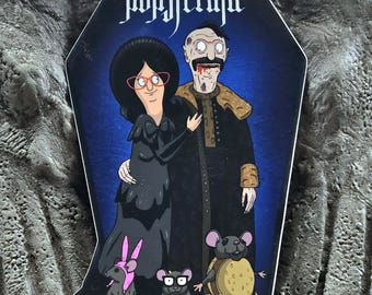 Adesivo de vinil Bobsferatu 5" Nosferatu Bob's Burger Tina Belcher Conde Orlok