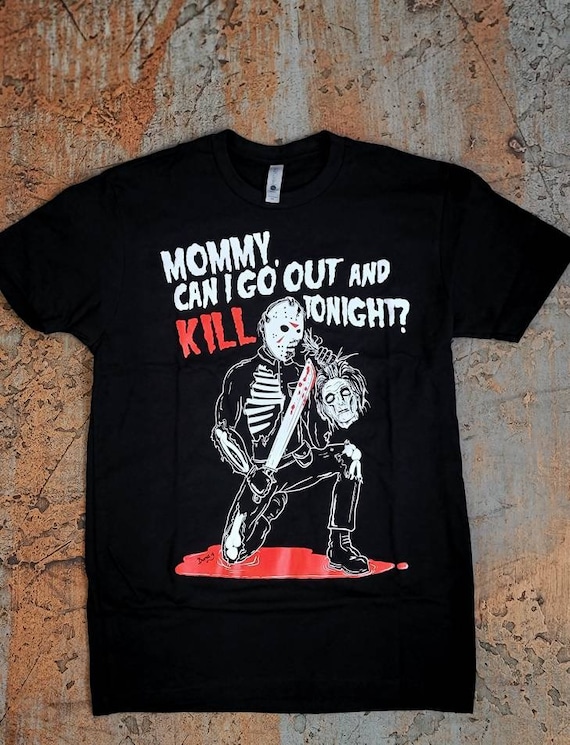 Jason Voorhees Friday the 13th Misfits Mashup T-shirt Horror Jason Voorhees Friday the 13th Misfits Mashup T-shirt Horror