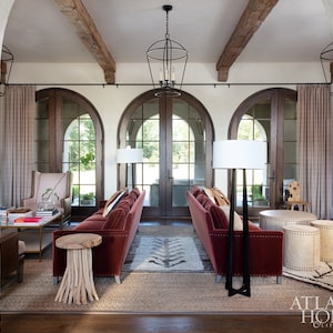 Custom Drapery Panels - as featured in Atlanta Homes and Lifestyles