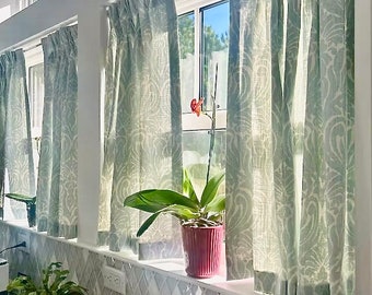 Custom cafe curtains