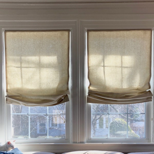 Roman Shades Etsy