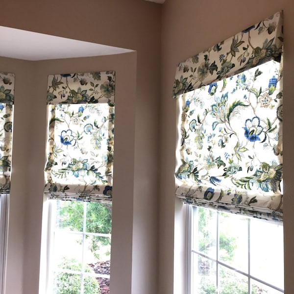 Custom Roman Shades Etsy