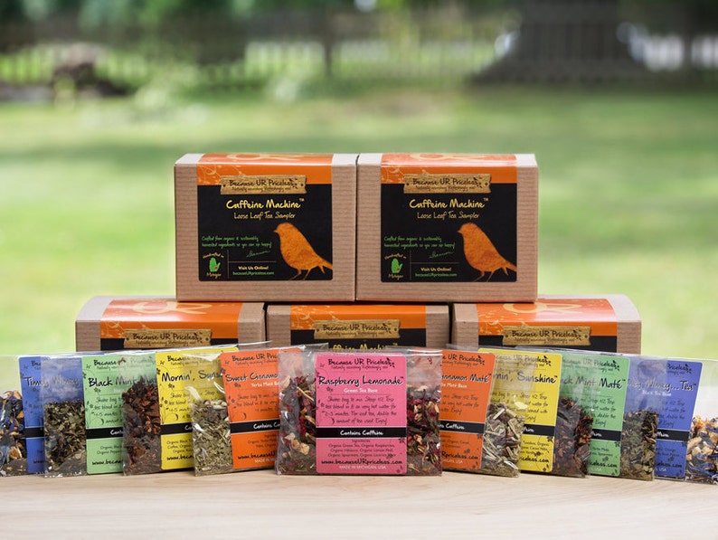 Tea Sampler Gift Set caffeine loose tea gift set black tea