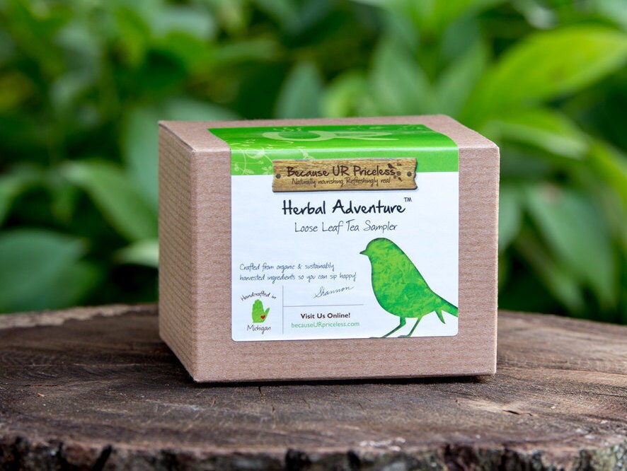 HERBAL TEA SAMPLER Loose Leaf Tea Gift Set Gift Idea for Etsy Australia