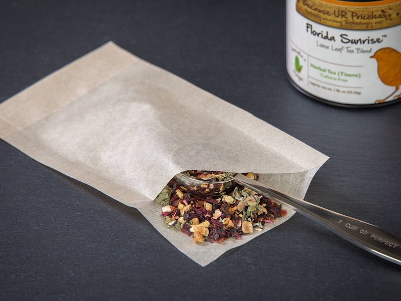 Empty Tea Bags for Loose Tea Unbleached Disposable Tea Etsy