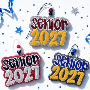 Senior 2027 Car Freshie Air Freshener