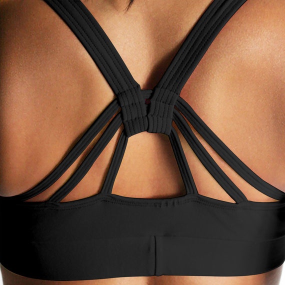 Criss Cross Top Sports Bra Sexy Top for Women Fitness Wear