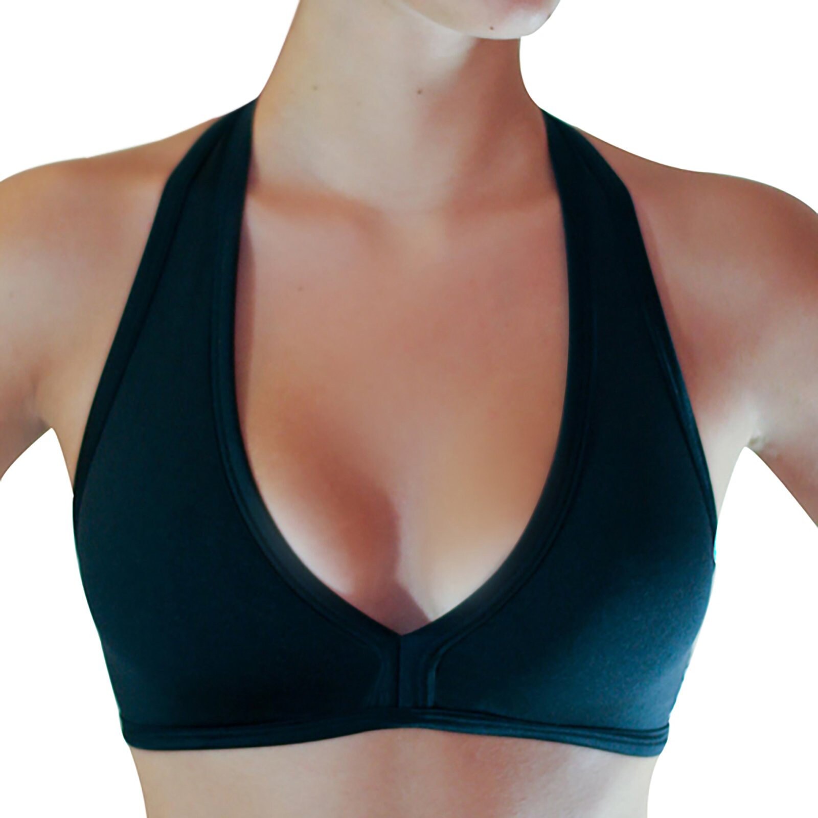 halter sports bra
