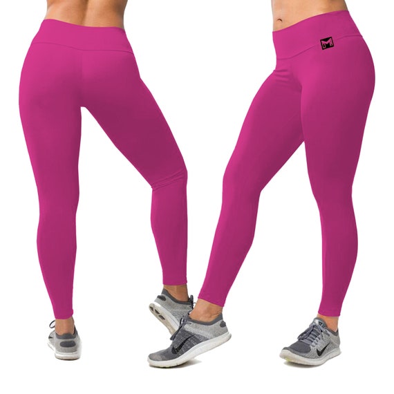 High End Brazilian Womens High Waist Tummy Control Workout Leggings -   Canada