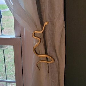 Snake Curtain Holdbacks (Set of 2)