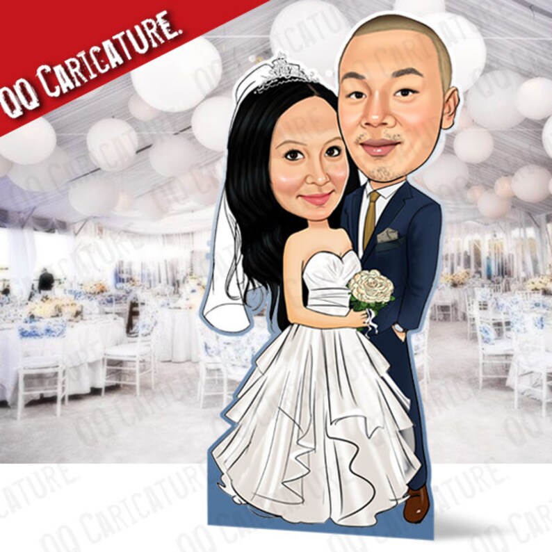 Paper & Party Supplies Life Size Cut Out Caricature Personalized