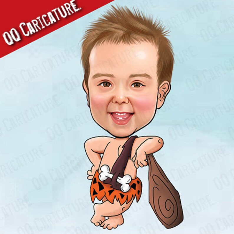 Custom Caricature from Photo style01 image 2