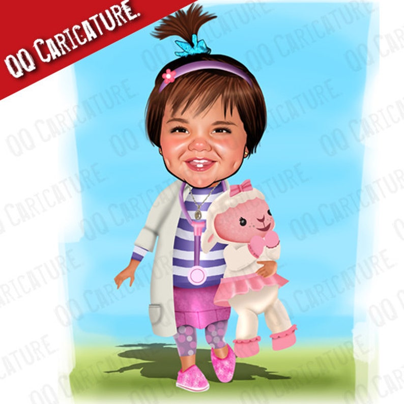 Custom Caricature from Photo style01 image 4