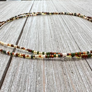 B A L I - Dainty Stretchy Choker, Multi Color Beaded Choker, Boho Choker, Colorful Choker, Beach Choker, Boho Necklace, Necklace for Her