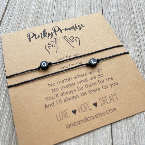Buy Pinky Promise Wish Bracelet Couples Bracelet Best Friends