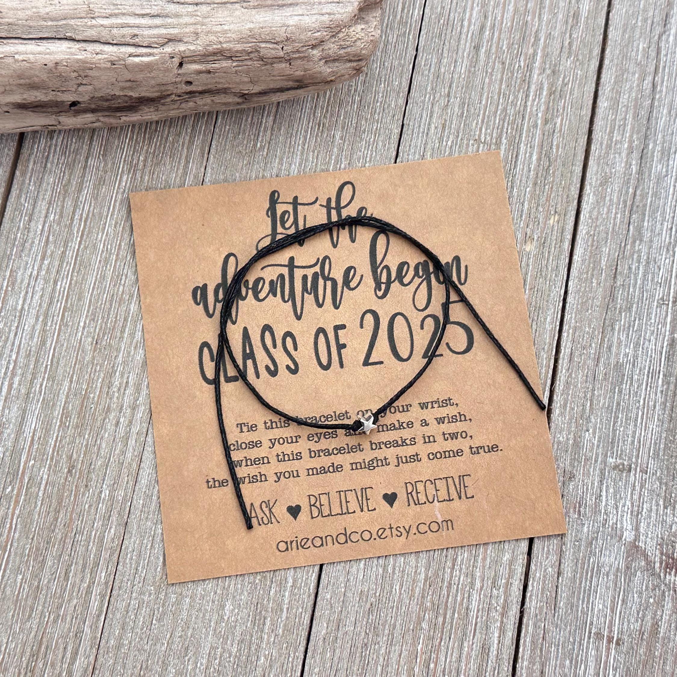 Senior 2026 Wish Bracelet, Graduation Gift, Class of 2026 Gift ...