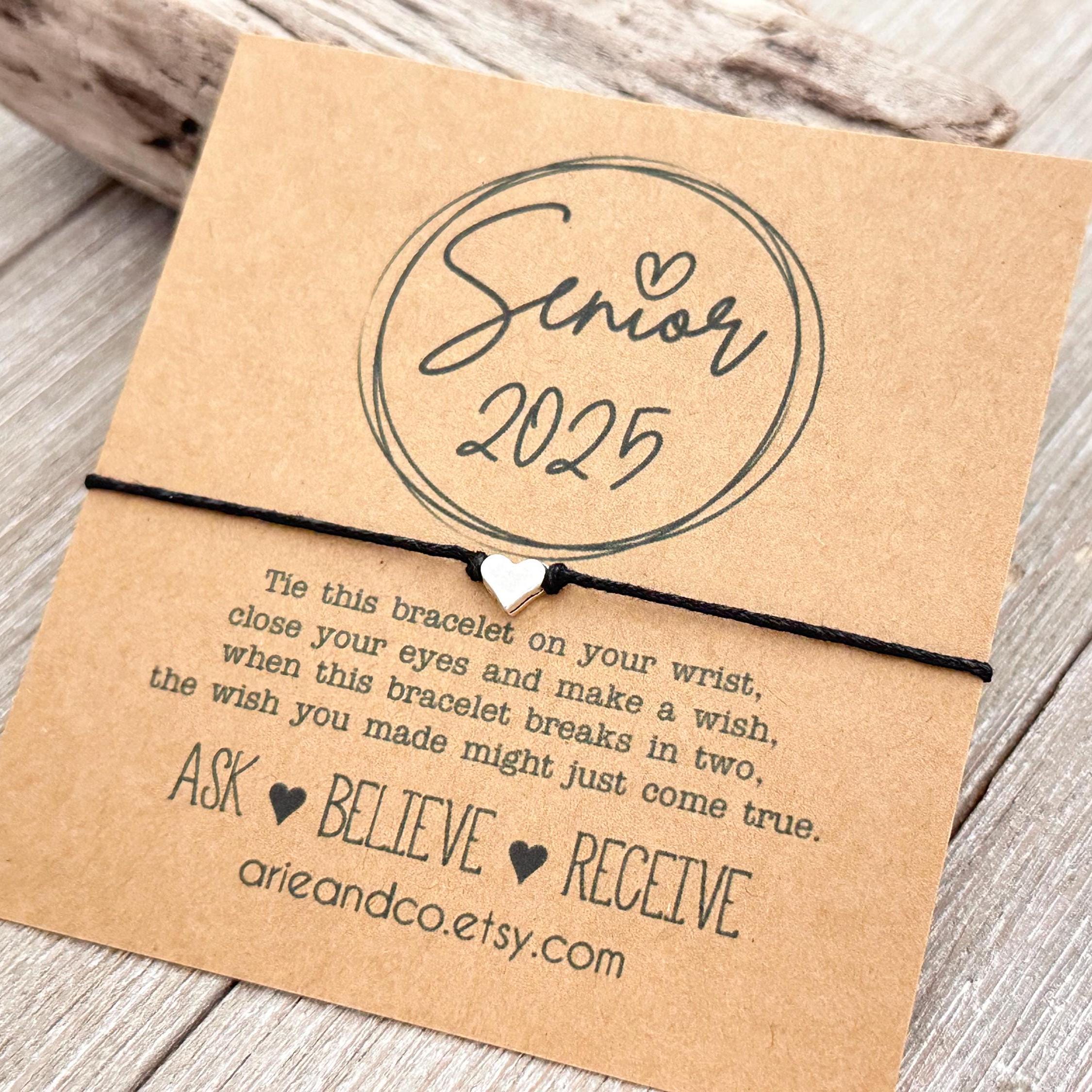 Senior 2026 Wish Bracelet, Graduation Gift, Class of 2026 Gift ...