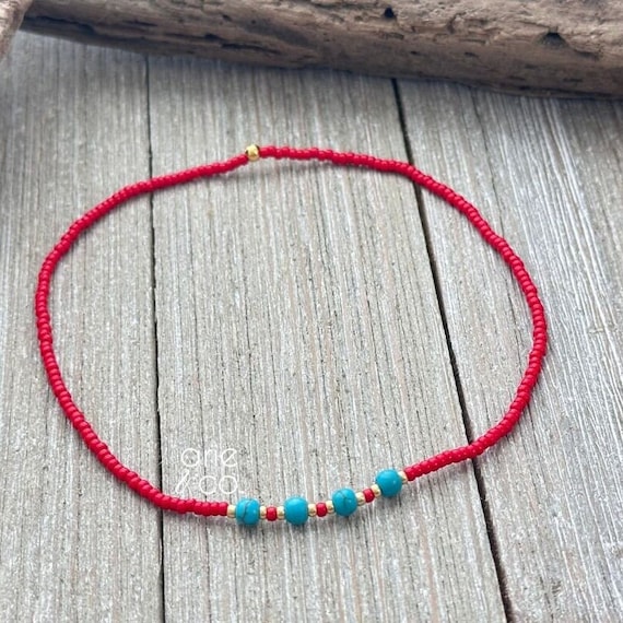Elastic ankle bracelet hot sale