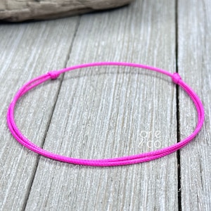 Durable Handmade Waterproof Cord Anklet/Bracelet, Surfer Anklet Bracelet, , Unisex Anklet Bracelet, Adjustable Anklet Bracelet