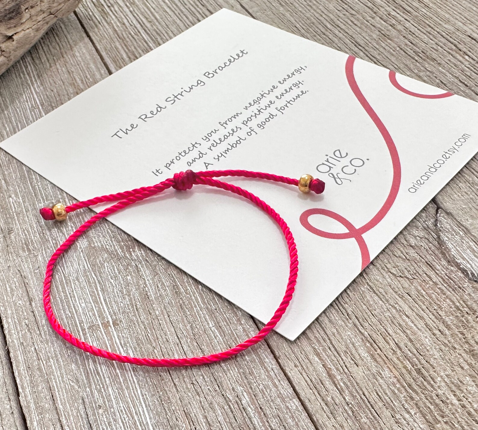 Red Cord Bracelet, Red String Protection Bracelet, Amulet Red String ...
