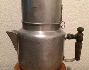 Vintage Aluminum Drip Coffee Maker O Lator Pot Camping Retro Kitchen Vintage Aluminum Drip Coffee Maker O Lator Pot Camping Retro Kitchen