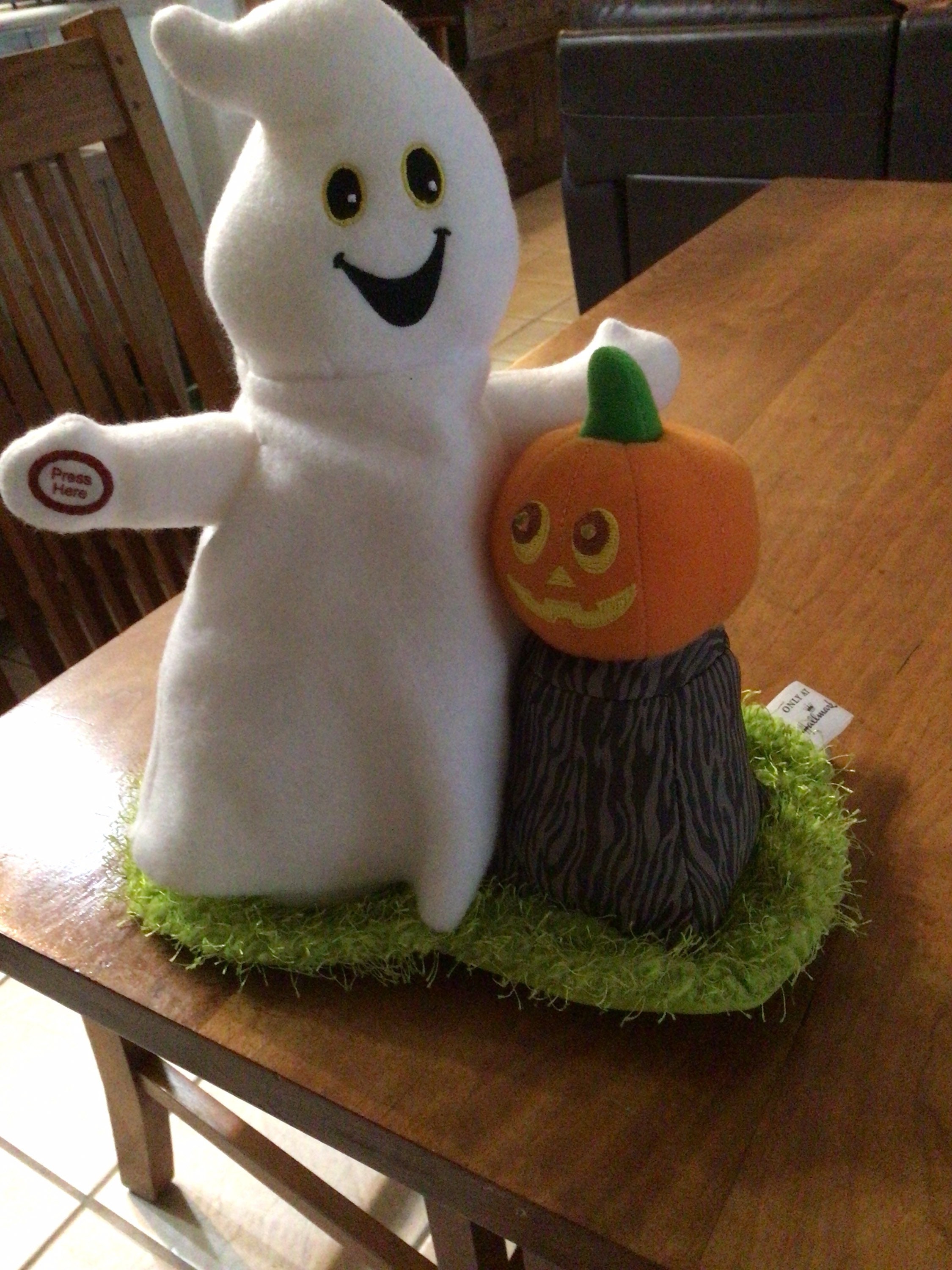hallmark halloween animated plush