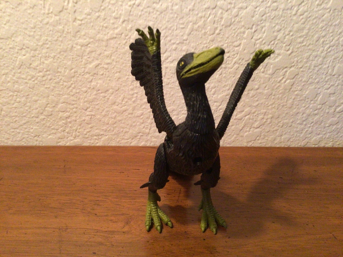 Vintage Dinosaur Archaeopteryx Urvogel Posable Toy Figure 5 Etsy