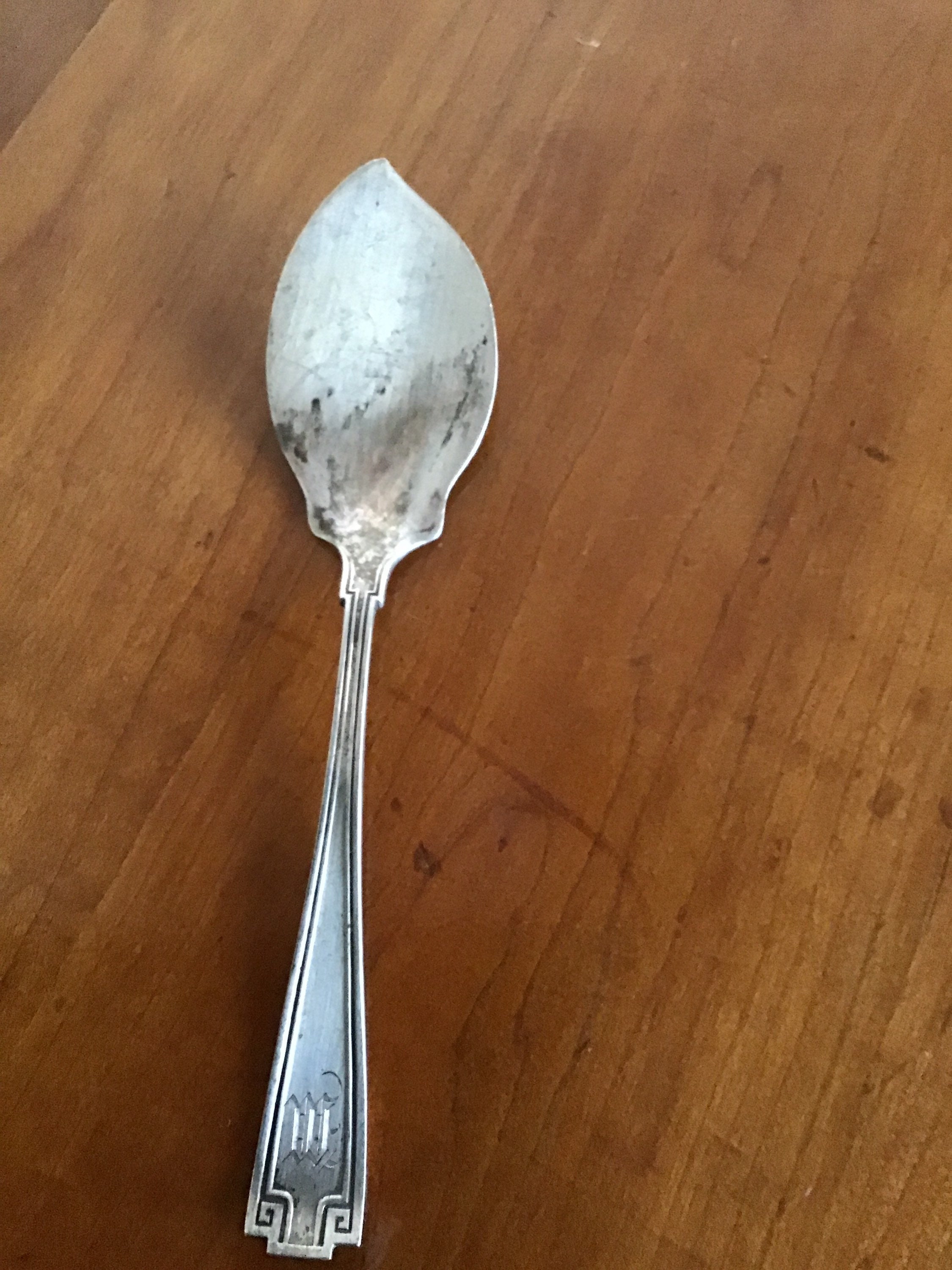 Antique Pat.1913 Sterling Silver Gorham ETRUSCAN Jelly Spoon Etsy
