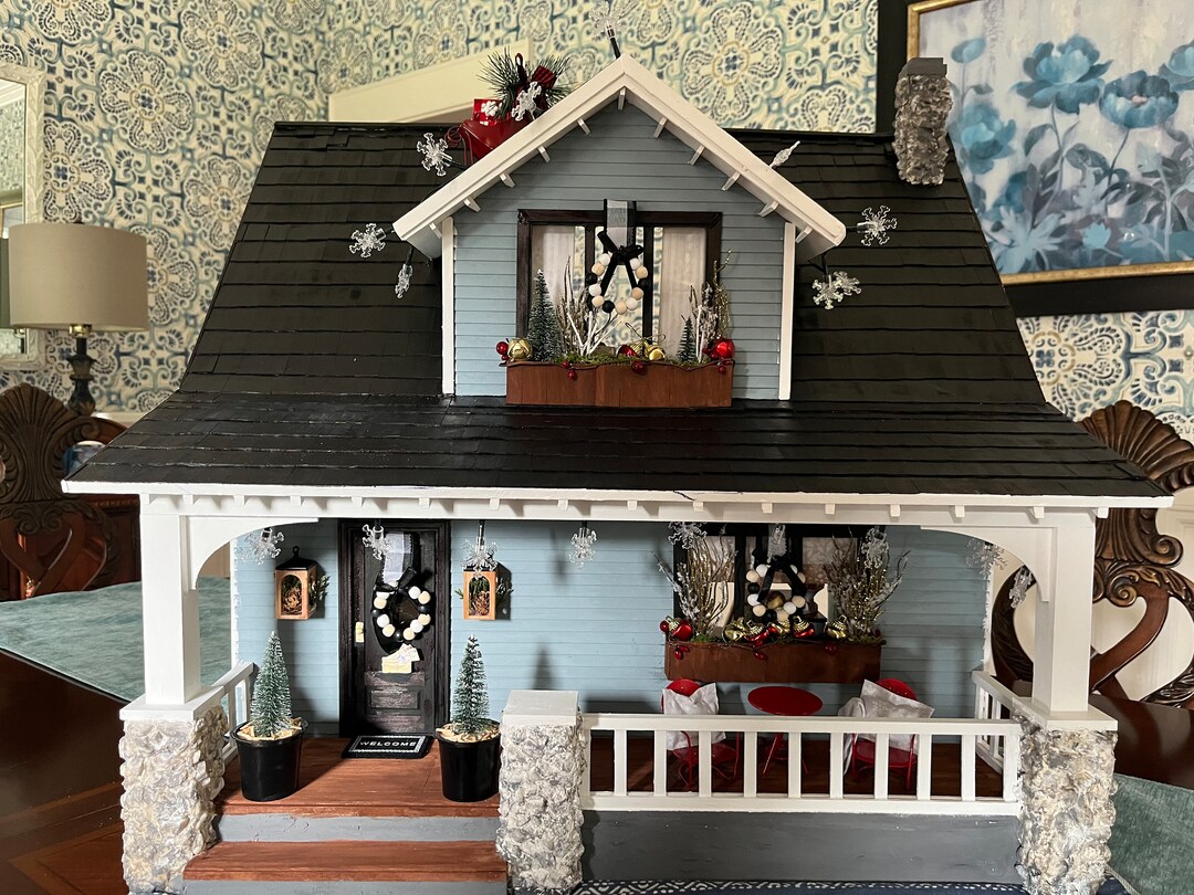 Custom Holiday Dollhouse Etsy