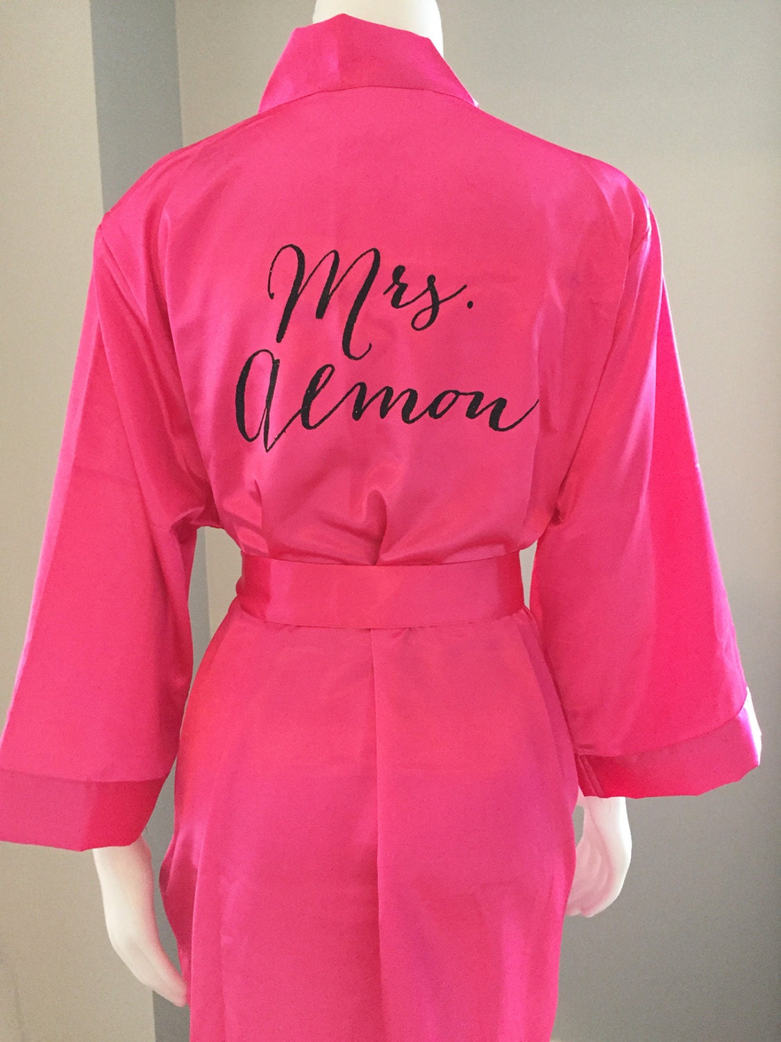 Bride Robe Wedding Day Robe Matching Bridesmaid Robes Etsy