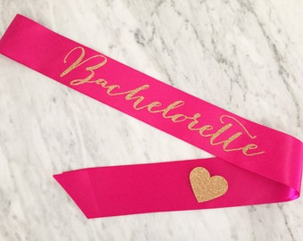 Bachelorette sash