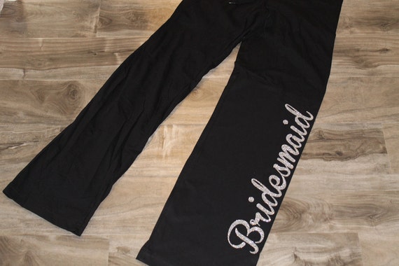 bridesmaid yoga pants