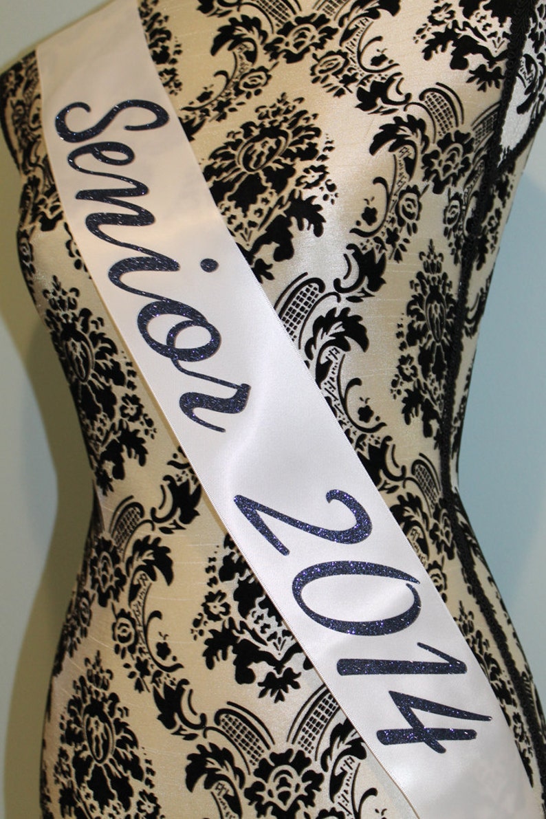 Graduation Sash High School Senior Sash Prom Sash Etsy