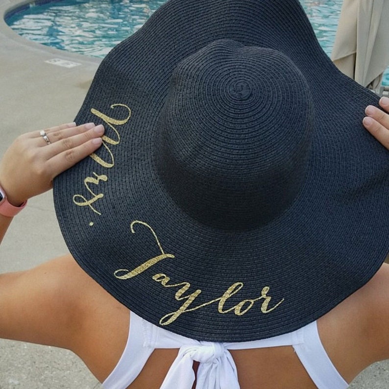Mother of the Groom Gift Mother of the Bride Hat Mother of the Groom Hat Mother of the Bride Gift Floppy Beach Hat Personalized Sun