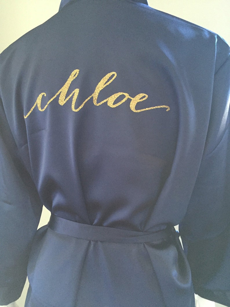 bridesmaids robes personalized